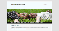 Desktop Screenshot of personas-transexuales.com