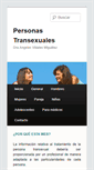 Mobile Screenshot of personas-transexuales.com